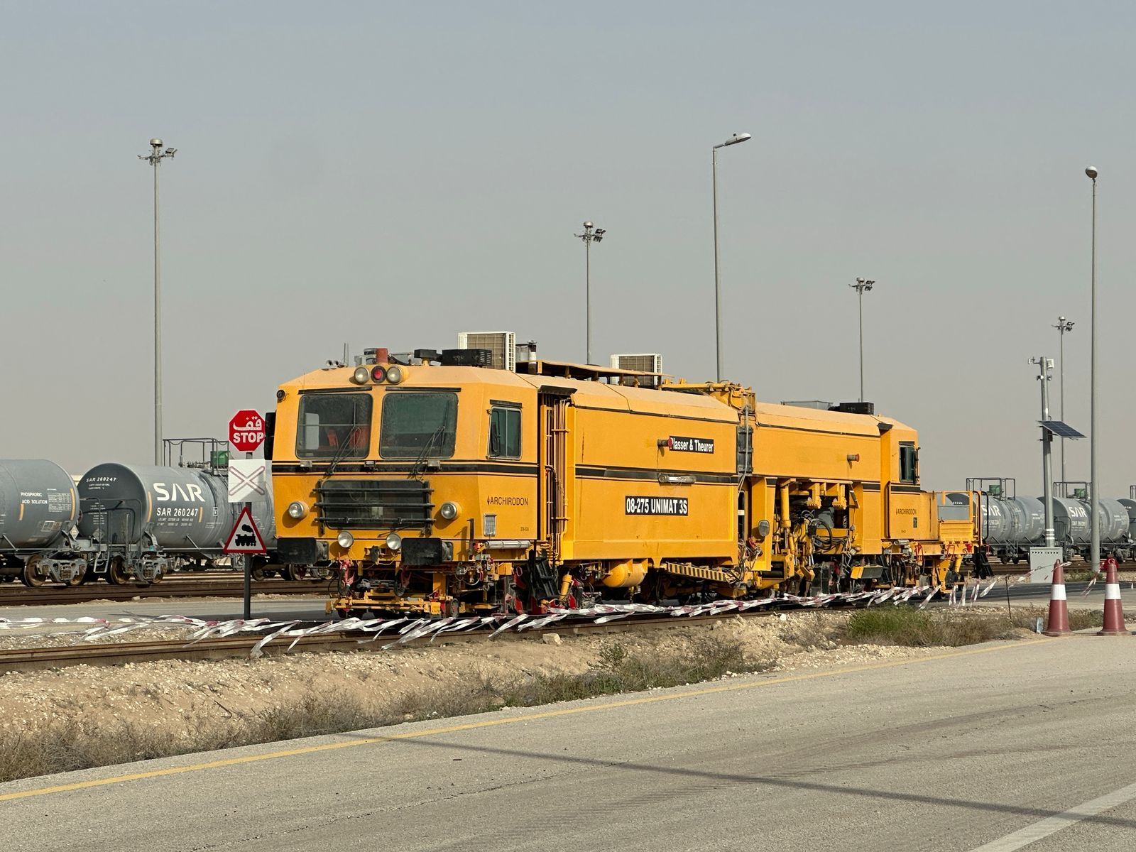 Archirodon Locomotive Transportation – Nayariyah to Riyadh (2025)
